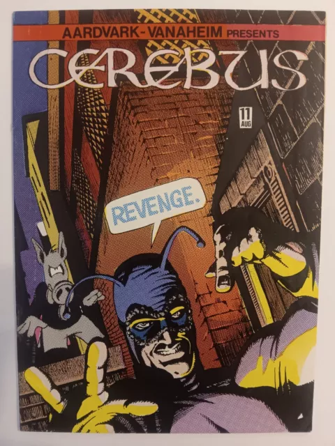 Cerebus # 11 Key 1st Cockroach Appearance 1979 Aardvark-Vanaheim Dave Sim Rare