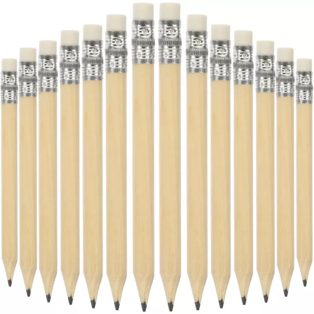 60 Pcs En Bois Mini Crayon De Bébé Outil Dessin Pour Enfants