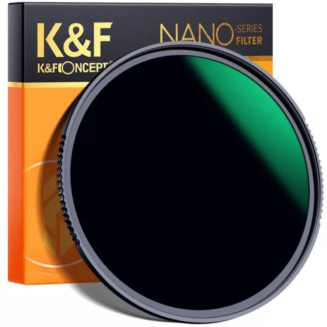 K&F Concept Nano-X ND1000 46/49/52/55/58,62,67,82mm  Scratch-resistant