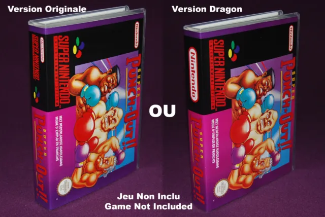 SUPER PUNCH OUT - Super Nintendo SNES FAH - Jaquette Cover UGC
