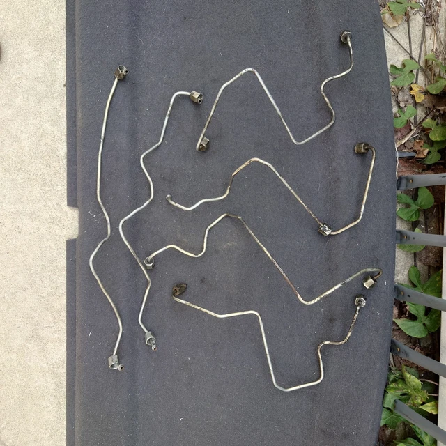 MERCEDES W124 E300 OM606 Fuel Injection Line set of 6 109.00 PicClick