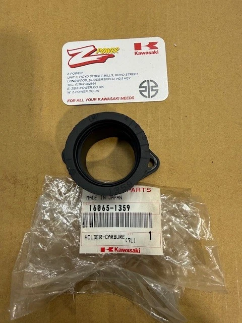 KAWASAKI GENUINE NOS Kx250 Carb Inlet Rubber 16065-1359 £19.95