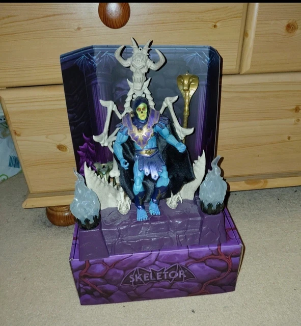 Trono E Tavolo Di Skeletor, Action Figure Masters Of The Universe, Made In Italy - 3