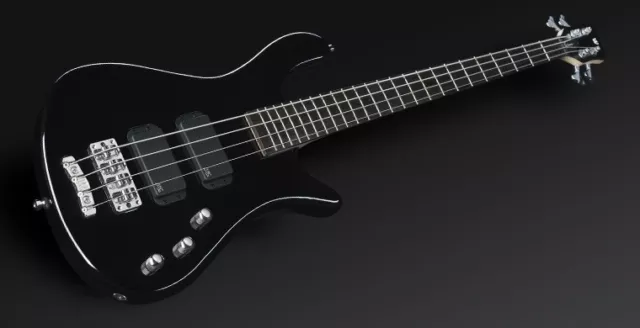 Rockbass Warwick Streamer 4 Cordes Noir Basse Électrique
