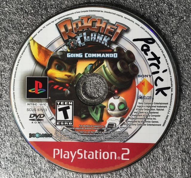 Ratchet & Clank: Going Commando Playstation 2 PS2 Disc Only