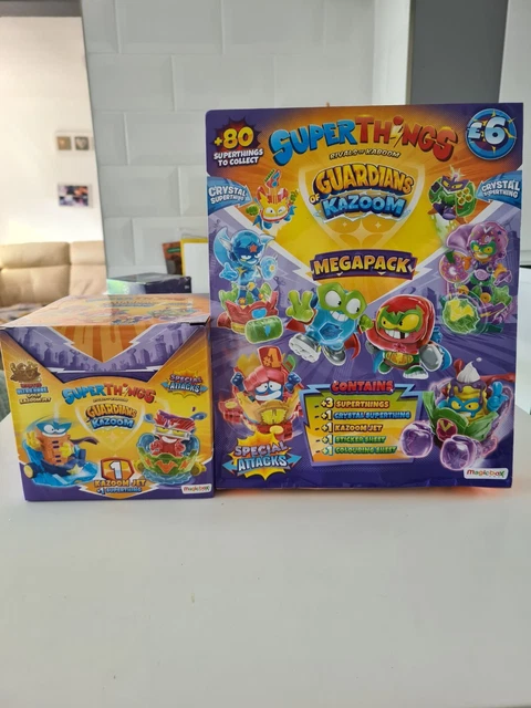 SUPERTHINGS GUARDIANS OF Kazoom Kazoom Jet Bundle 12 Packets-Full Box ...