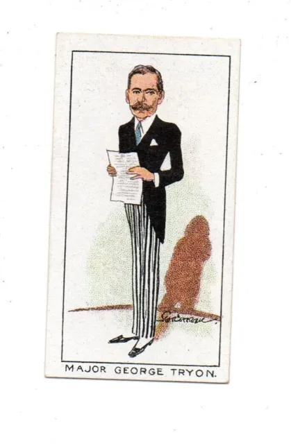 CARRERAS CIGARETTE CARD NOTABLE M.P.s 1929 No. 47 MAJOR GEORGE TRYON