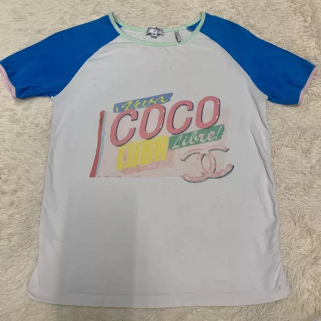 CHANEL SHIRT VIVA Coco Cuba Libre Limited Edition T-Shirt $350.00 - PicClick