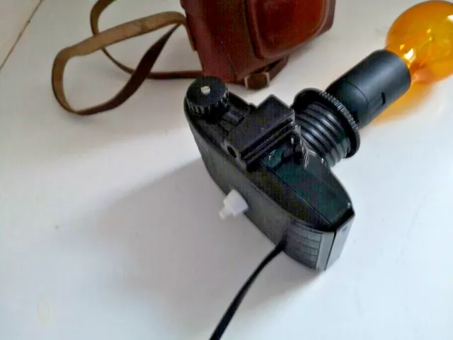 Upcycling aus alter Kamera wird stylische Lampe Einzelstück siehe Bilder 3