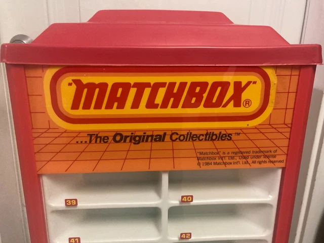 MATCHBOX DIECAST CAR Rotating Store Display Tower - Holds 75 Cars - 24 ...