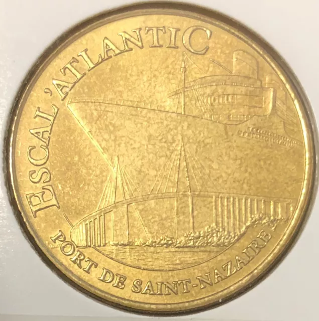 Mdp 2012 Saint-Nazaire  Médaille Monnaie De Paris Jeton Tokens Coins Medals