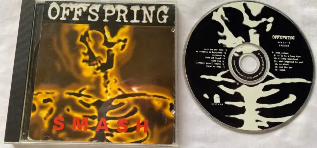 Offspring - Smash CD 1994 Punk Rock Hard Rock Good Condition Epitaph