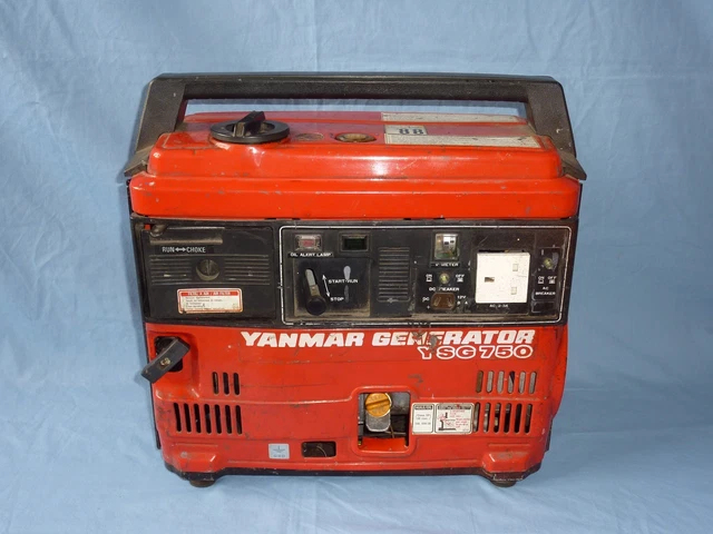 003 ヤンマー YANMAR GENERATOR YSG750 発電機 ジャンク品 現状品