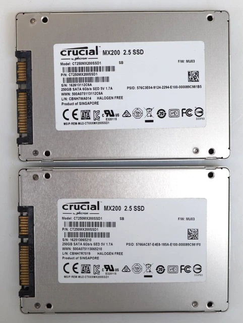 Crucial MX200 250GB SATA 2.5インチ 内蔵ソリッドステートドライブ CT250MX200SSD1 その他PCパーツ 