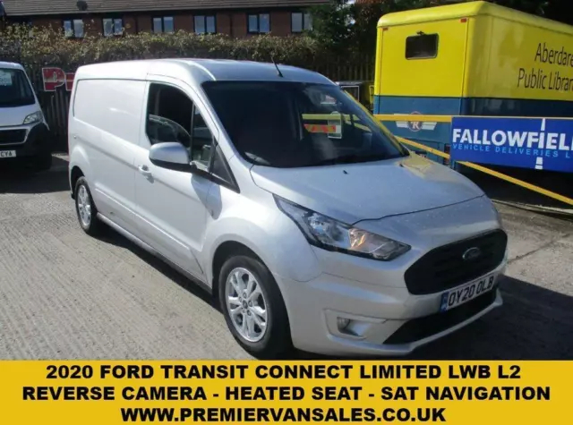 2020 20 Ford Transit Connect Limited 1.5 Tdci 240 120 Bhp Euro 6 Sat Navigation