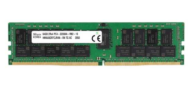 128 GB RAM Server DDR4 (8x16 GB) PC4-25600AA-R ECC Registered – Per ASUS ESC4000-E10S