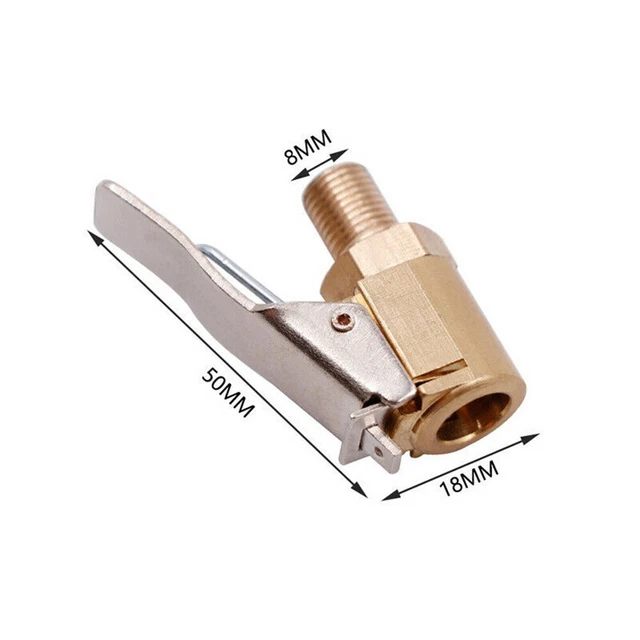 Durable Valve Pneu Gonflage 2pc Pompe de Démontage Rapide Soupape Raccord