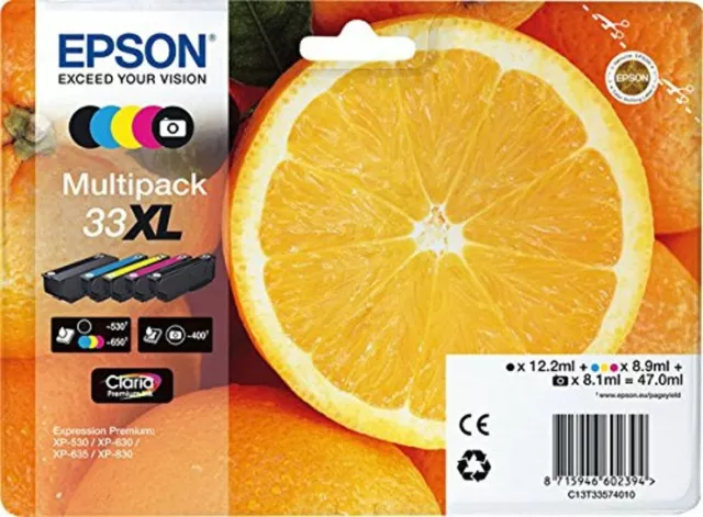 EPSON 33 multipack ou cartouches s'éparés original EPSON promo !!!