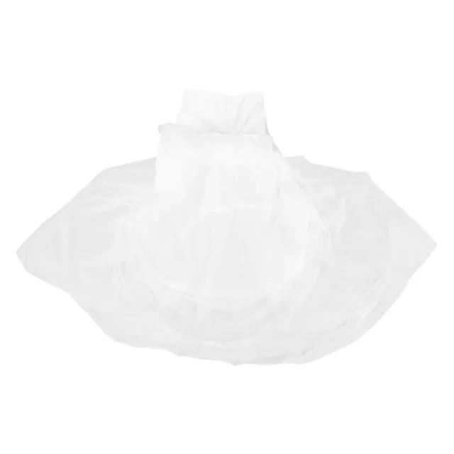 White Polyester Small Fishtail Skirt Bride Womens Ladies