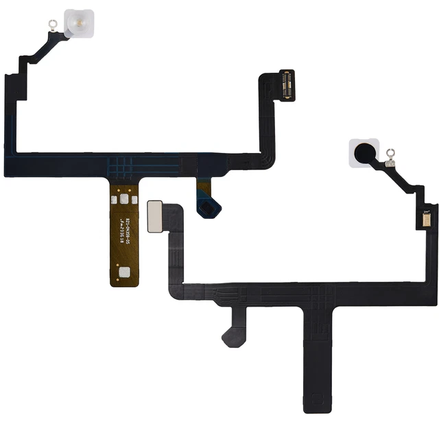 Ricambio Flash Microfono IPhone Ricambio Flex Cable IPhone Cavo Flessibile Fotocamera E Flash Per IPhone 11 Pro Max - Ricambio Con Staffa, Colore Nero Cavo Iphone Cavo Flessibile Ricambio