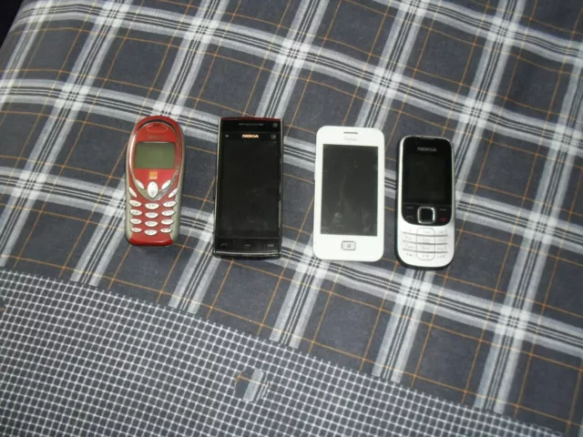 Job Lot Mobile Phones Untested Spares Or Repairs Nokia(2) Siemens Orange