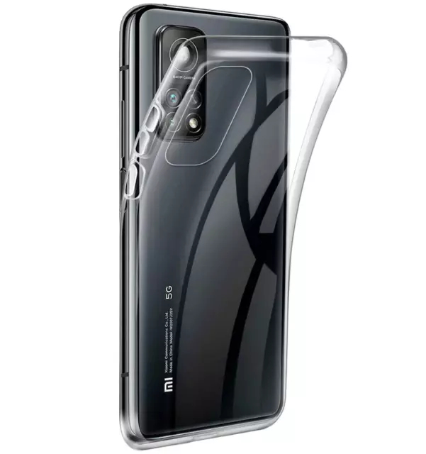 Ultra Slim For XIAOMI MI 10T 5G/ PRO  Clear Silicone Gel Cover Bumper Case Cover