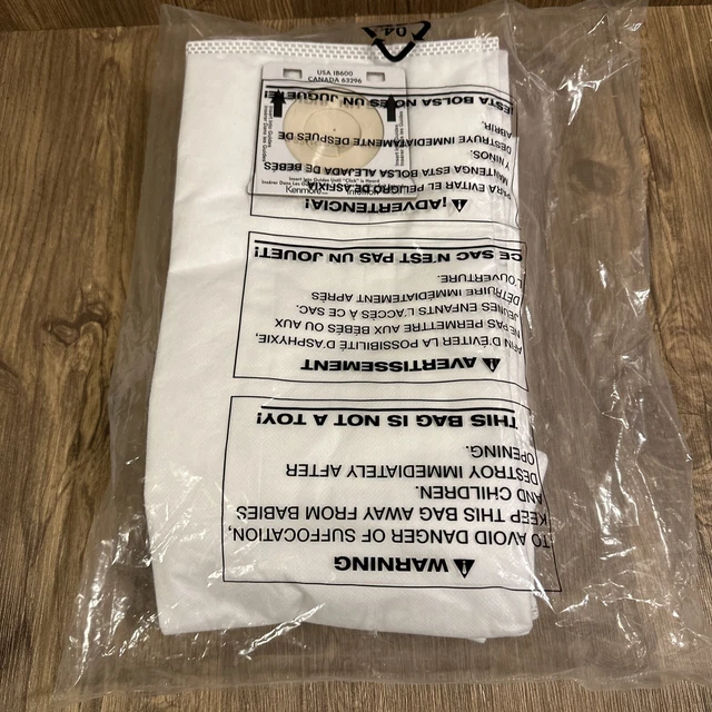 KENMORE IB600 HEPA Replacement Intuition Upright Vacuum Cleaner Bags 5