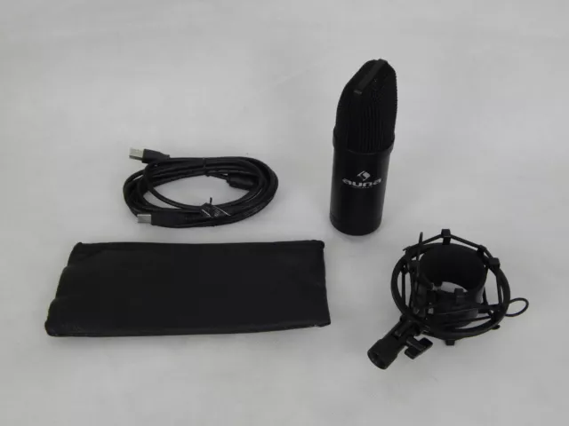 Auna Mikrofon MIC-900B USB Kondensator Mikrofon schwarz Niere Studio