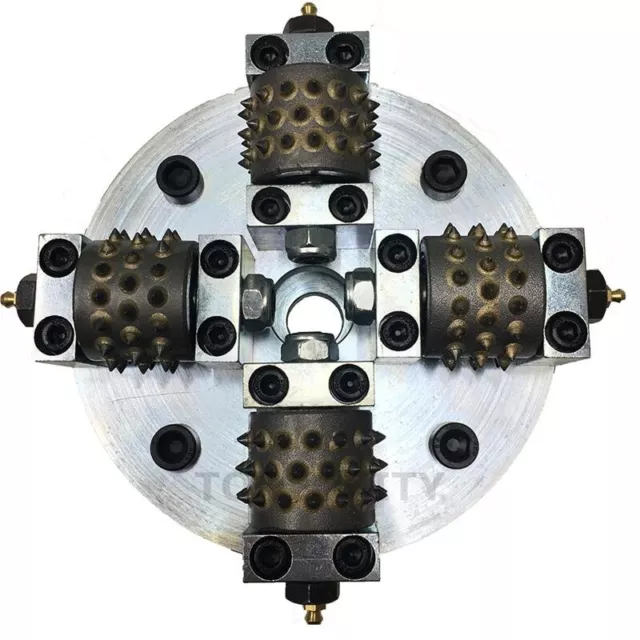 8 In. Bush Hammer with 4 Rollers