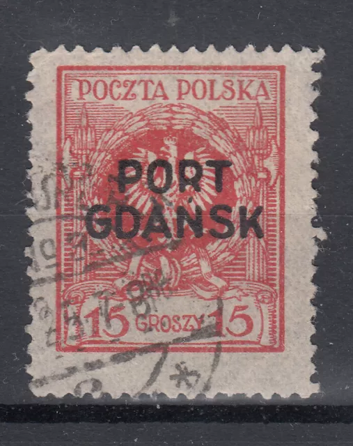 Port Gdansk- Hafen von Danzig Mi.Nr. 6  gest.-   (2816)