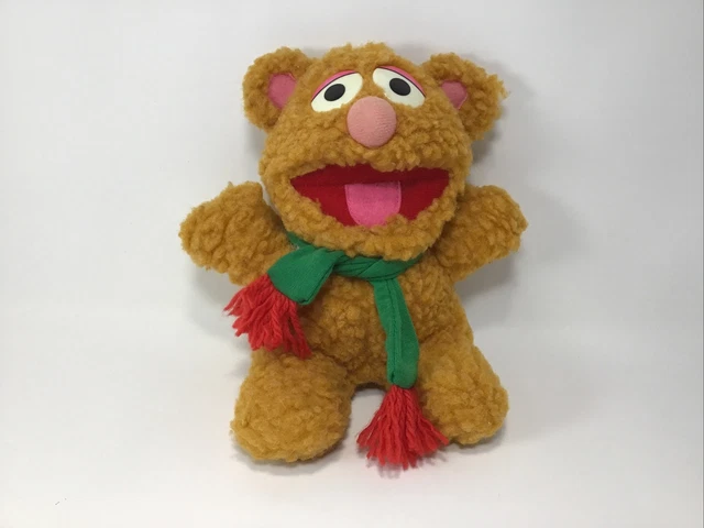 Baby Fozzie Bear Plush 7" Stuffed Plush Doll 1987 The Muppets Vintage