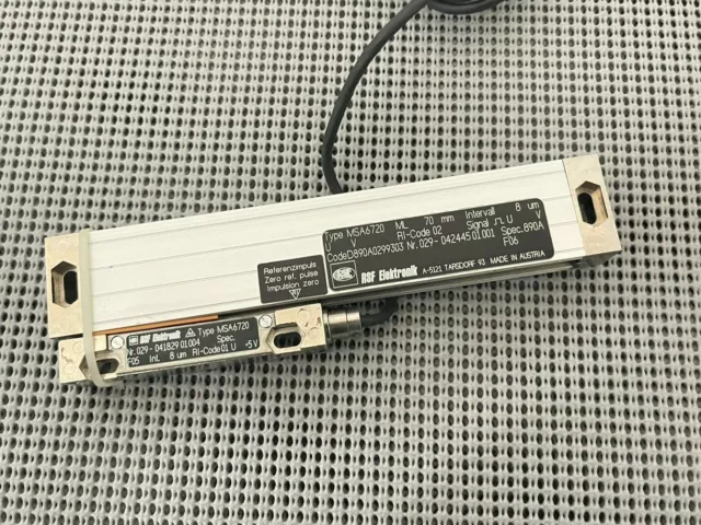 RSF Elektronik MSA 6720 Linear Scale Encoder Measuring Length 70mm
