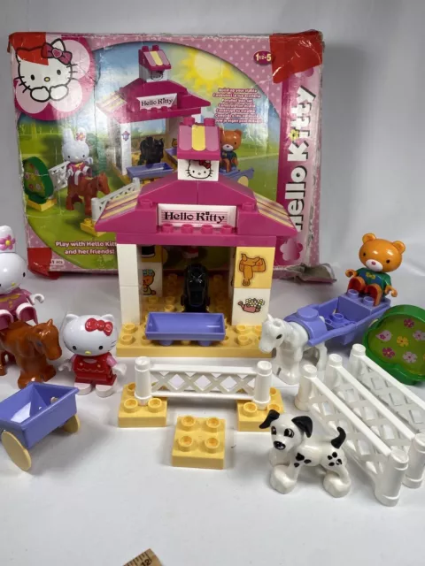 Keeppley K20805 Hello Kitty Series Mini Car Building Blocks Toy Set 