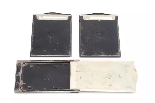3x Metal Film Holder     7.5x11.2cm Planfilmkassette (1714841834)