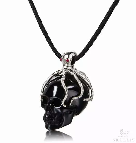 Jun 4, 2014 ACSAD (A Crystal Skull a Day) Black Obsidian & 925 Sterling Silver