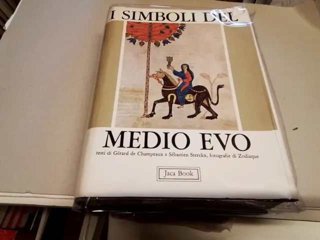 I SIMBOLI DEL MEDIO EVO - JACA BOOK - 1984, 4f24