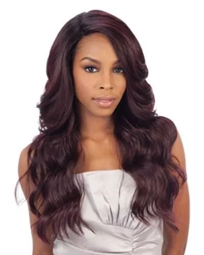 Freetress Equal Deep Invisible 'L' Part Synthetic Lace Front Wig - Danity