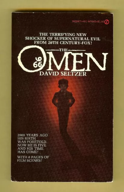 Set (4) Omen PBs Omen Damien Omen II, Omen The Final Conflict, Omen IV 1st Print