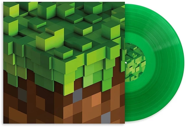 C418 - Minecraft Volume Alpha Soundtrack OST - Transparent Green Vinyl LP - NEW
