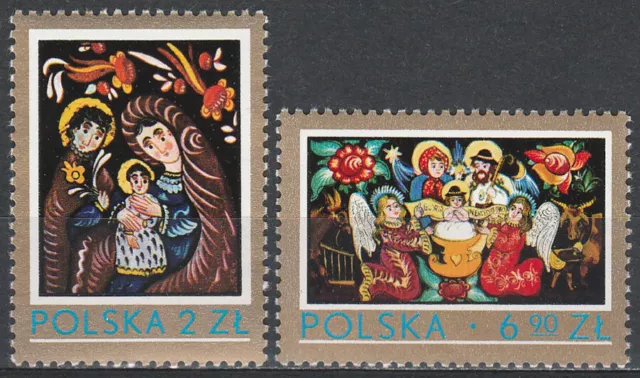 Poland 1979 - Polish folk art - Fi 2509-2510 MNH**