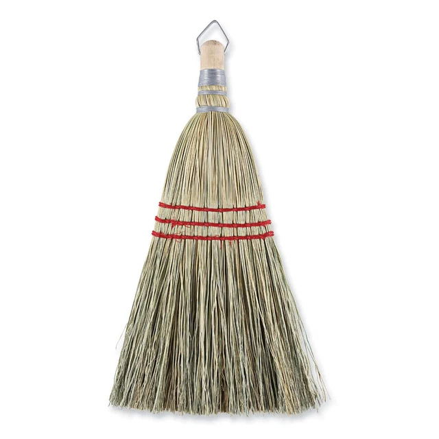 Boardwalk Corn Whisk Broom, Corn Fiber Bristles, 9" Bristle Length,  12/Carton