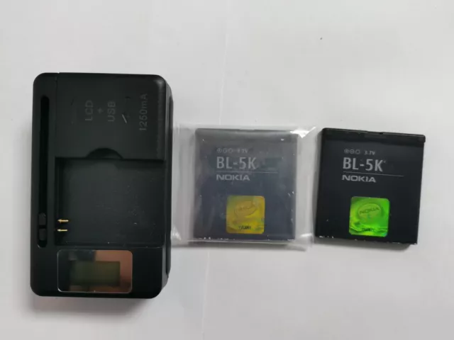 BL-5K + charger for Nokia N85 N86 X7 C7 C7-00