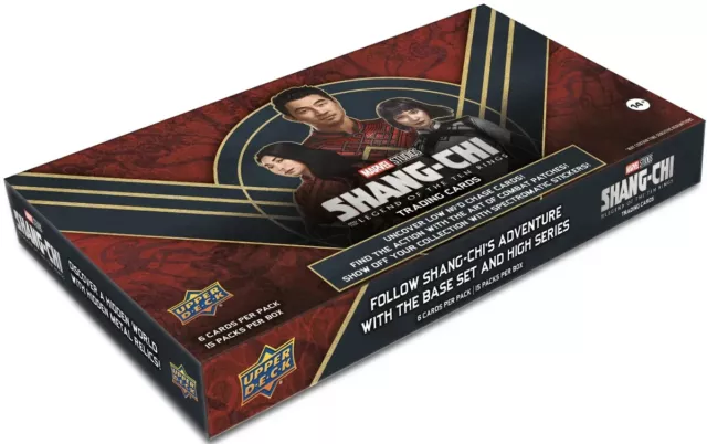 Marvel Studios Shang-Chi and the Legend of the Ten Rings Sealed Hobby Box 2023