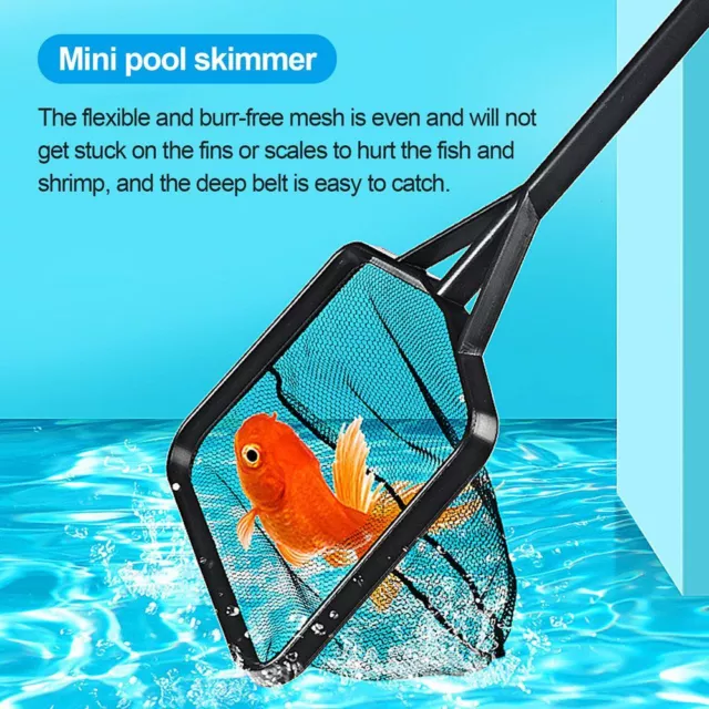 Swimming Pool Leaf Skimmer Net - Spa Koi Fish Pond Hot Tub Cleaning Tool