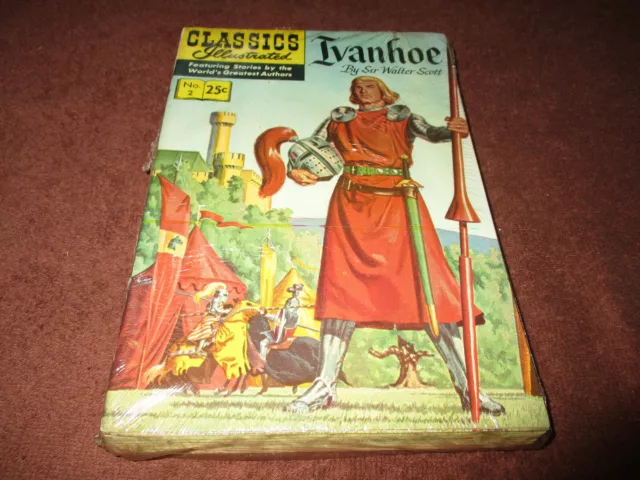 10 Classic Illustrated - IVANHOE - SIR WALTER SCOTT #2 Comics - Comic Book NOS