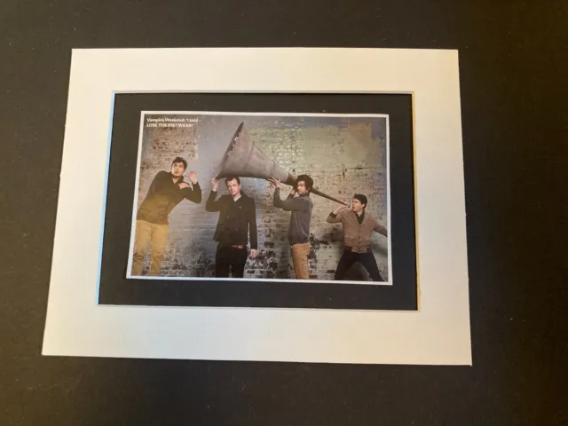 VAMPIRE WEEKEND - Mounted picture