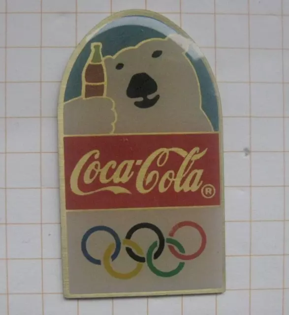 COCA COLA / OLYMPISCHE SPIELE EISBÄR ............................ Pin (136f)