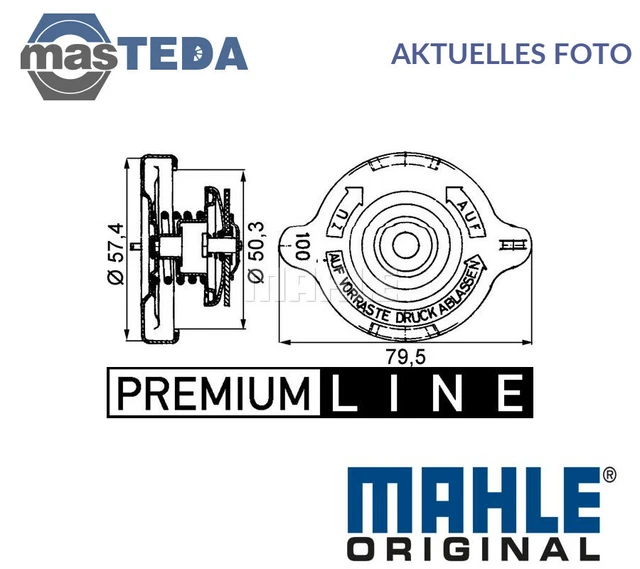 Crb 14 000P Kühlmittel Ausgleichsbehälter Deckel Mahle Original Neu
