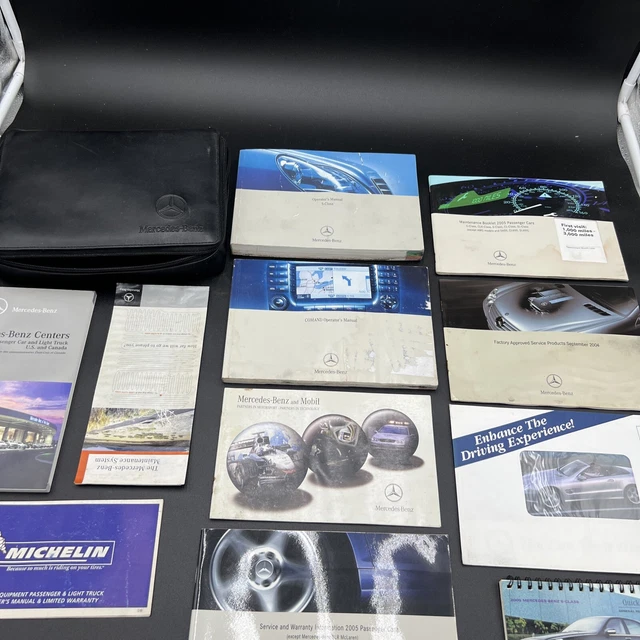 2003 Mercedes S Class Owners Manual Comand Navi Original Oem Set S600 S55 Amg A+