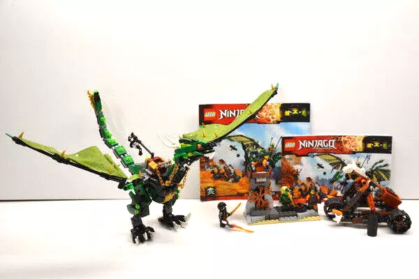 LEGO Ninjago 70593 Il drago energia verde - con istruzioni di costruzione - set 5